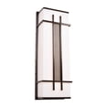 thumbnail image 2 of Tuxedo 1-light Bronze Medium LED Outdoor Wall Sconce, 2 of 2