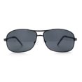 thumbnail image 3 of Mens Classic Air Force Officer Agent Metal Rim Cop Sunglasses Gunmetal - Black, 3 of 8