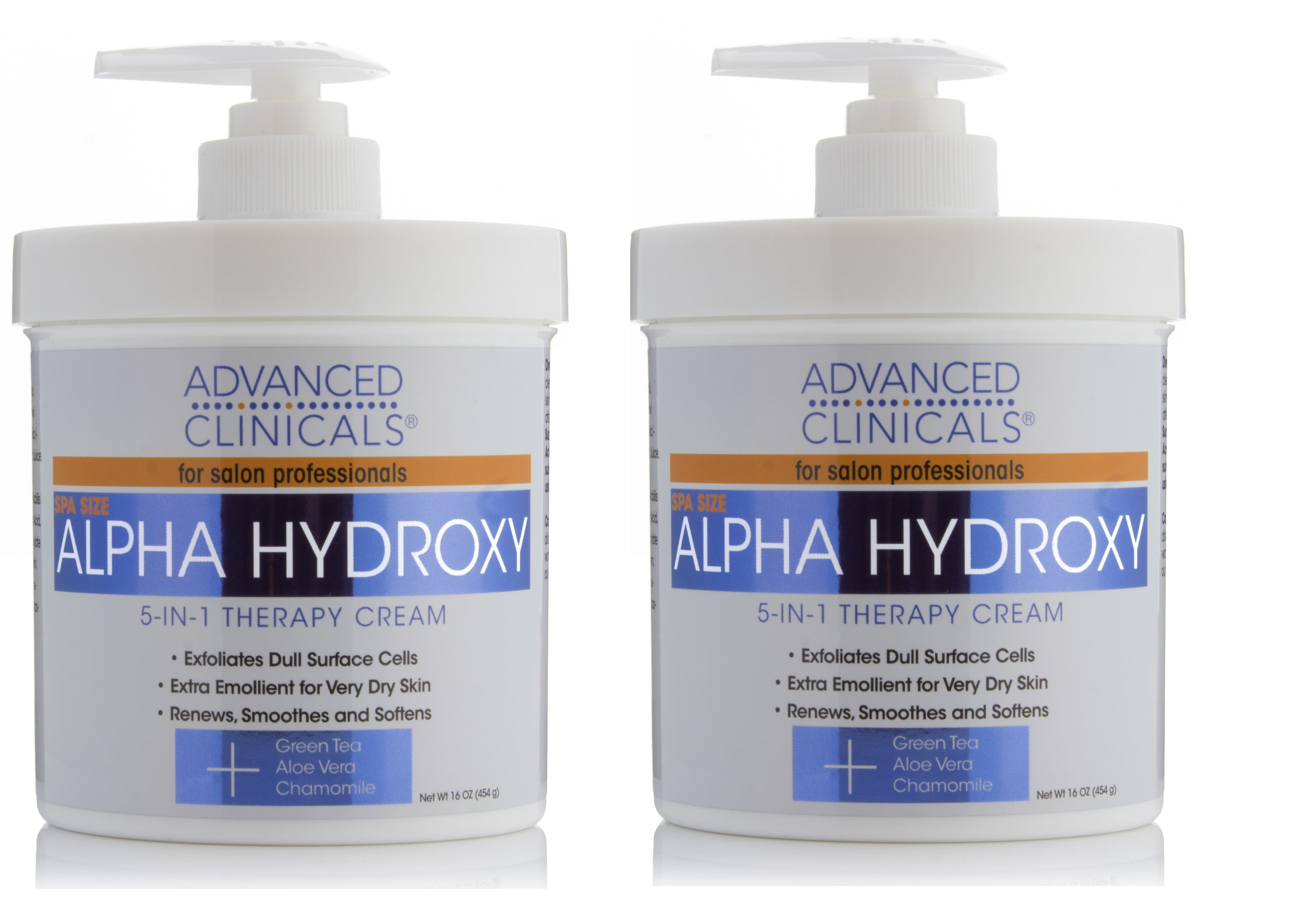 Advanced Clinicals Alpha Hydroxy Acid Cream for face and Advanced Clinicals Alpha Hydroxy Acid Cream for face and