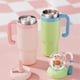 thumbnail image 3 of Kids Whale Fountain Tumbler Cup 24oz Leak-Proof Insulated Water Bottle with Handle & Straw, 3 of 5