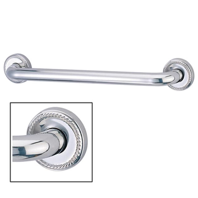 Kingston Brass DR814181 18 Inch Laurel Decor Grab Bar - Polished Chrome