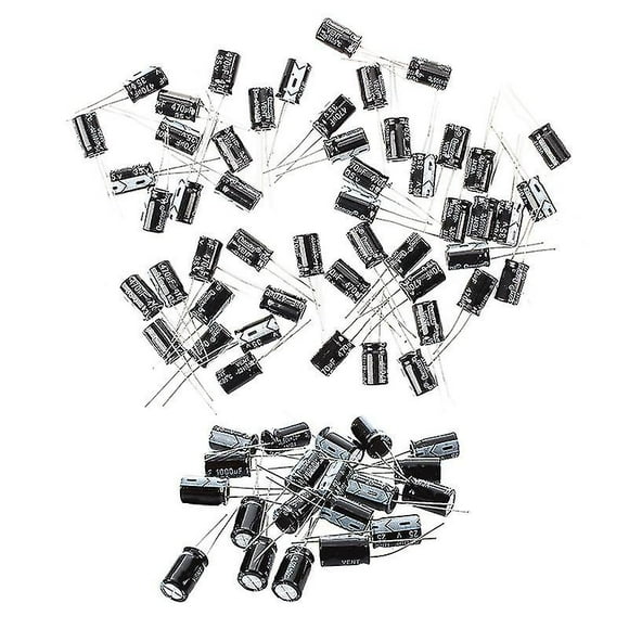 50pcs 35v Electrolytic Capacitor 470uf 10 X 17mm With 20pcs 1000uf 25v 105c Radial Electrolytic Cap