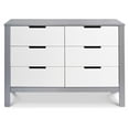thumbnail image 2 of Carter's by DaVinci Colby 6-Drawer Dresser in Gray and White, 2 of 10