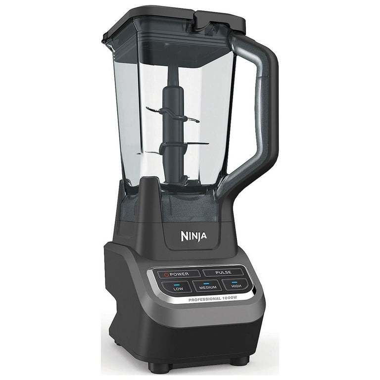 Ninja - Professional 1000 3-Speed Blender - Black/Silver