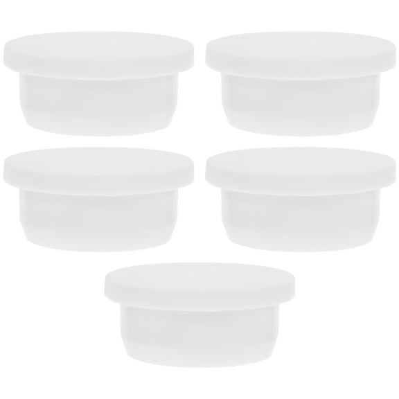 OFFIGAM White Silicone Plugs for Salt and Pepper Shakers Reusable 5Pcs