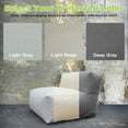 thumbnail image 3 of Evita Beige Outdoor Lounge Furniture , Outdoor Bean Bag Chair,Patio Lounger Comfy Couch, Water-Resistant Olefin Fabric, High-Density Foam Filled Comfy Beach Chairs, 3 of 8