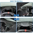 thumbnail image 5 of TINKI Real Carbon Fiber Dashboard Trim Cover Fit for Chevrolet Corvette C8 2020-2023, Side Instrument Hood Panel Trim, Center Console Side Dash Panel Trim Cover, 5 of 7