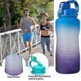 thumbnail image 5 of Botella de agua deportiva YONGSHENG gran capacidad Con pajita azul morado, 5 of 5