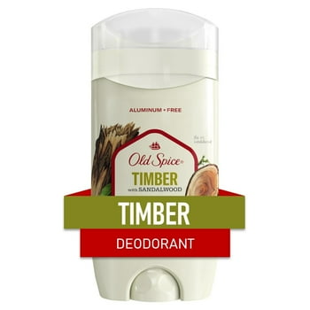 Old Spice Deodorant for Men Timber with Sandalwood Scent, 3 oz