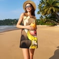 thumbnail image 3 of Lsque Sml Jeffy Pattern Summer Dresses for Women – Sleeveless T-Shirt Swing Sundress, Perfect for the Beach and Casual Days, 3 of 6