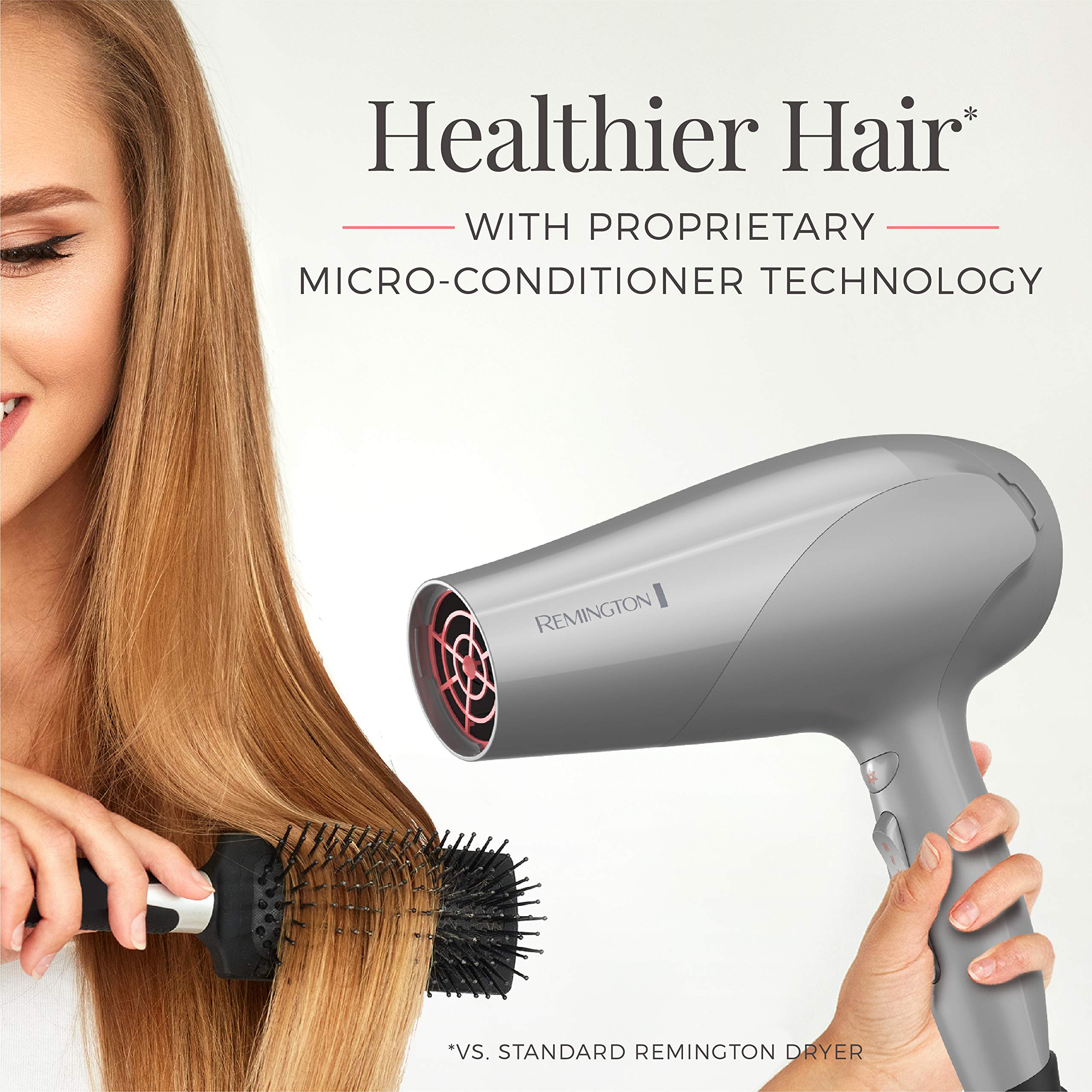 Remington Damage Protection Hair Dryer Grey