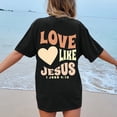 thumbnail image 2 of Womens T Shirts Shirts Graphic Tees Casual Short Sleeve Tops, 2 of 6