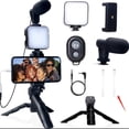 thumbnail image 6 of erfcxs Purpose Desk Light With Flexi Tripod LED Ring Light + Mic Bundle Ideal For DSLR Streaming Meetings Enhance Your Visibility & Audio Quality, 6 of 6