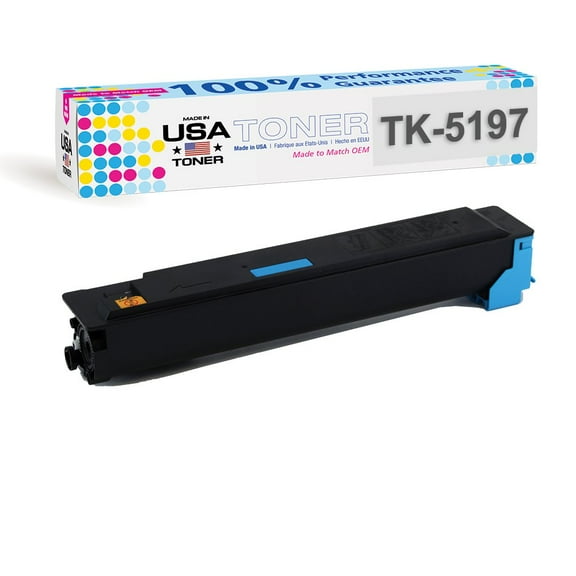 Compatible Kyocera TK-5197C, TASKalfa 306ci, 307ci, 308ci, Copystar TK-5199C Cyan toner