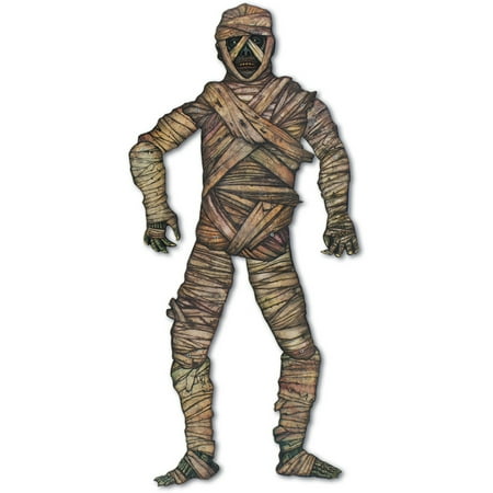 Halloween Jointed Creepy Scary Mummy Figurine Prop Decoration 3' 5