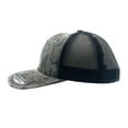 thumbnail image 3 of Empire Cove Camouflage Camo Retro Baseball Caps Flat Bill Trucker Hat Snapback Grey, 3 of 5