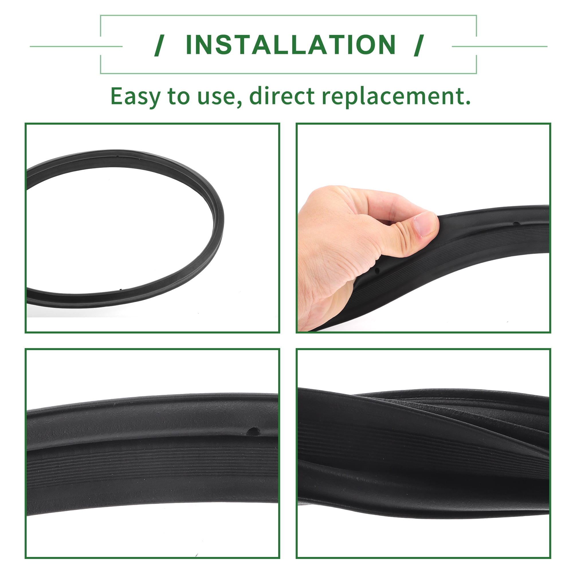 Unique Bargains Rear Trunk Lid Seal Gasket for Honda 12-15 No.74865TR3A01