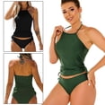 thumbnail image 2 of Clearance Now! Womens Bikini Separates Tops & Bot Plain Color Bal Print GXU V0K0, 2 of 8