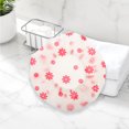 thumbnail image 6 of Unique Bargains Reusable Dots Single Layer Shower Cap 1 Pc Red, 6 of 6