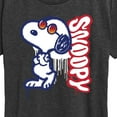 thumbnail image 3 of Peanuts - Graffiti Snoopy - Women's Short Sleeve Graphic T-Shirt, 3 of 6
