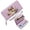 Purple, variant on GEEAD Slim Long Wallet with Zipper Closure RFID Blocking Wallet for Women Wolf Contrasting Colors Floral Arrangement Gift for Girlfriend, Mom & Friends Season And Graduation Gifts