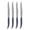 Navy Blue, variant on French Home Laguiole Connoisseur 4-Piece Steak Knife Set with Ivory-Colored Handles