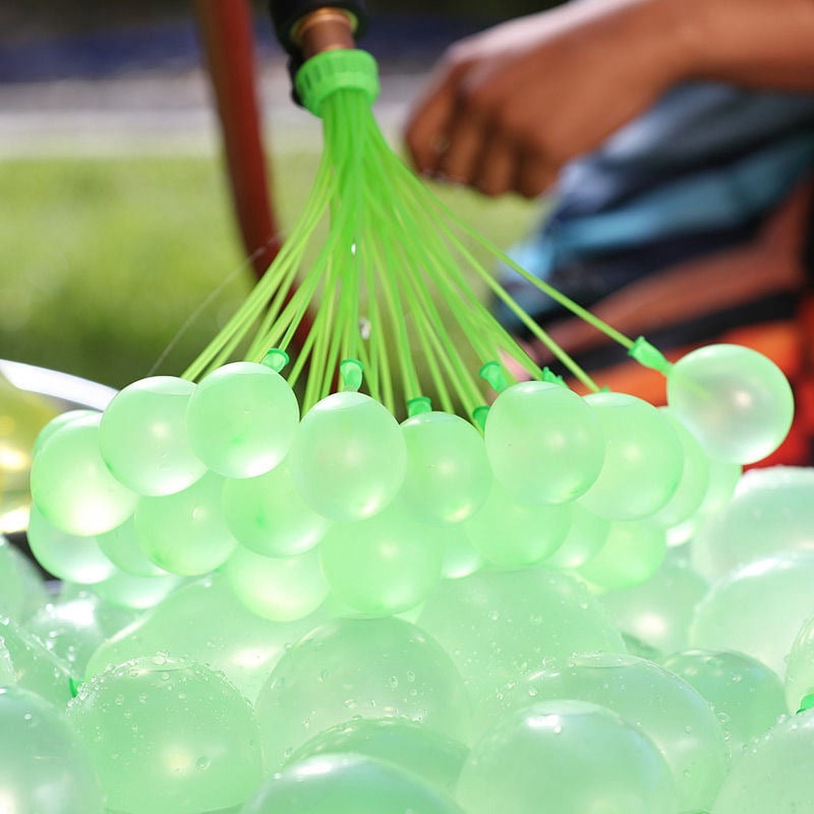 Lot De 333 Ballons à Eau - Remplissage Rapide - Pour Fêtes, Piscine, Plage - 9 Couleurs - Avec Adaptateur Robinet Ballon D'eau