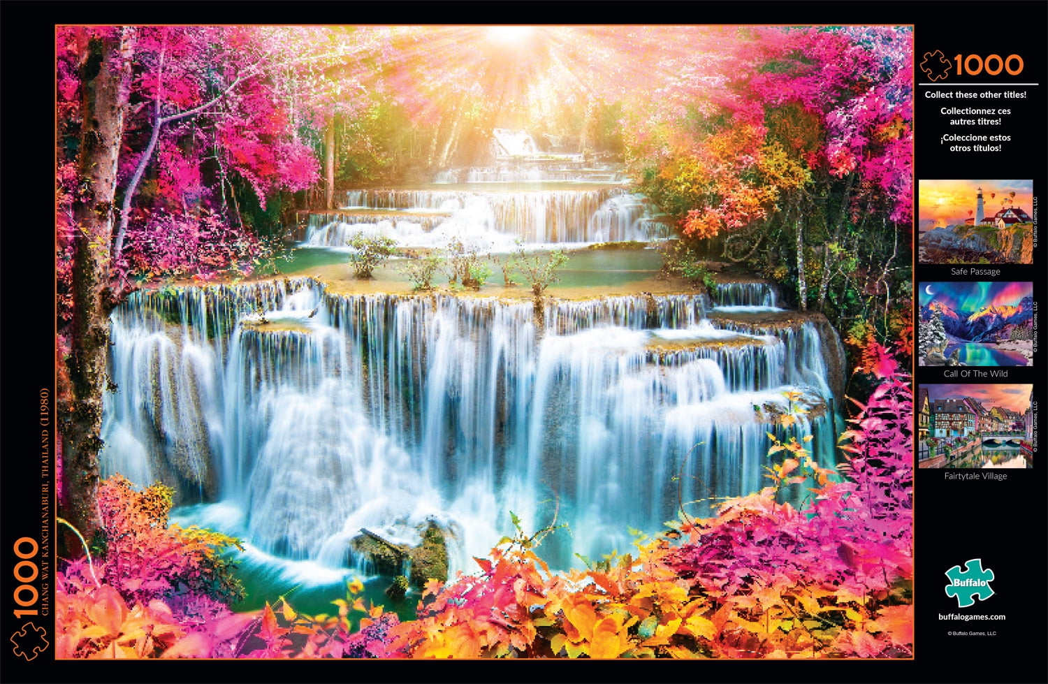 NEW Perfect FIT Puzzles 24 Piece Jigsaw Puzzle ~ Waterfall and Trees 