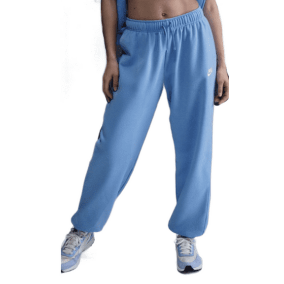 Women's Nike Sportswear Oversized Club Fleece Sweatpants Color: University Blue XX-Large
