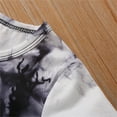 thumbnail image 4 of Uxgjfwu Toddler Boy Summer Outfits Tie-dye Print Short Sleeve Shorts Set Summer Clothes Sizes 1T-7T,Gray, 4 of 9