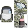 thumbnail image 4 of 17 Inch Lightweight Backpack,PVC Waterproof Oxford Fabric, Ergonomically Designed, with Large Capacity, Camouflage Print, 4 of 5