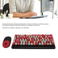 thumbnail image 4 of Gaming  Keyboard Mouse Combo,  Keyboard Mouse Combo Mixed Color Non Latency with USB Receiver for PC Laptop Red,Blue, 4 of 7