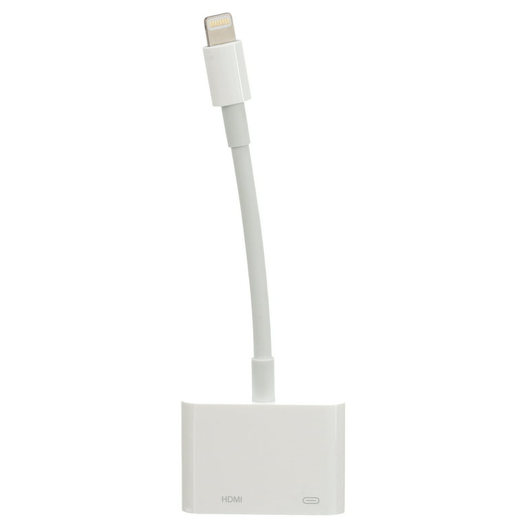 Apple Lightning Digital AV Lightning HDMI adapter - / Lightning - Walmart.com