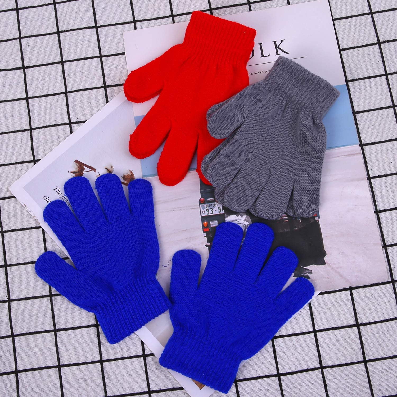 Gants Avengers Garçon Tricot Gris/bleu Taille Unique 3+ Ans - Neuf Avec étiquettes, Licence Marvel
