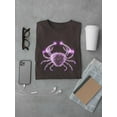 thumbnail image 3 of Neon Crab T-Shirt Men -Image by Shutterstock, Male Small, 3 of 4