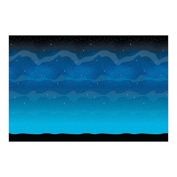 Fun Express God’s Galaxy VBS Background Set - Colorful Cosmic Party Decor for Vacation Bible School Ideal for Decorations at Events & Special Occasions - Perfect for VBS Themes - 2 Pieces