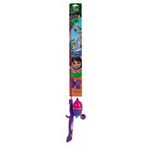 Kid Casters Dora Youth Fishing Rod and Reel Combo