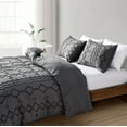 thumbnail image 2 of Bibb Home 2000 Count Tufted Duvet Cover (3-Piece), 2 of 5