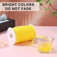 thumbnail image 6 of 54.6Yds/50m Rick Rack Trim Ribbon Yellow Wave Bending Fringe Trim 0.2"/5mm Woven Webbing Edge Lace Zig Zag Ribbon for Sewing Crafts Dress Embellishment Wedding Party Gift Wrapping DIY, 6 of 9