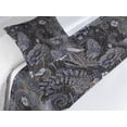 thumbnail image 3 of Tropical Boho Bed Runner Set, Oriental Design Backdrop With Dragonfly and Floral Pattern Print, Decorative Bedding Scarf & a Pillow Sham for Hotels Homes, Twin, Dark Ceil Blue Khaki, by Ambesonne, 3 of 3