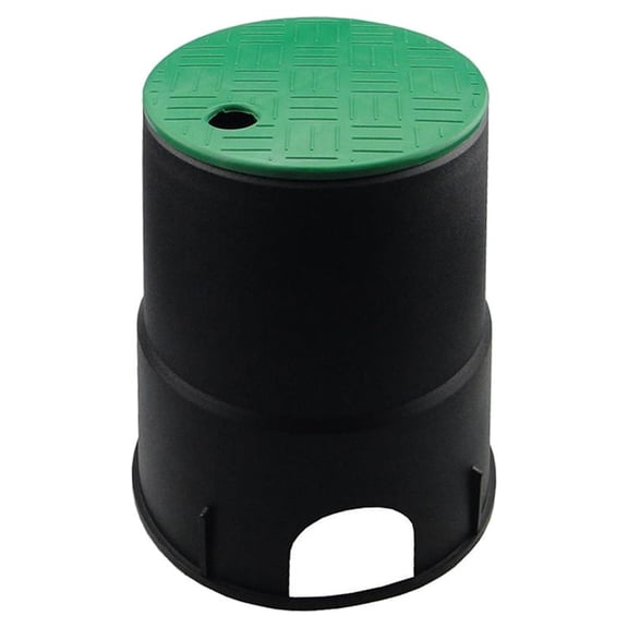 Falleo Clearance 6 Inch Garden Lawn Underground Valve Box Cover Plastc Sprinkler Watering Valve Cover