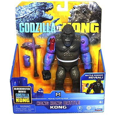 Godzilla vs Kong Hong Kong Battle Kong with Battle Damage Figure 6