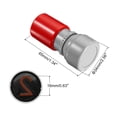 thumbnail image 2 of Uxcell 16mm Number Stamps Character Numeral 2 Plastic Self Inking for Classroom Scrapbooking, Red, 2 of 5