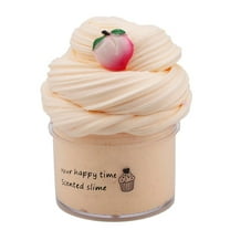 Blukids Cloud Slime Kit,Bule,Red,Orange Colorful Scented DIY Mini Slime Supplies for Kids, Best Birthday Gift Stress Relief Toy for Kids Education, Party Favor(Beige)