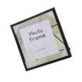 thumbnail image 1 of Creative Nordic Metal Glass Photo Geometric Picture Frame Wedding Photo Frame Frame Crafts Home Desktop Bedroom Decors S Black, 1 of 8