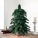 thumbnail image 1 of XWSHYW Decoraciones Navideñas Árbol de Navidad Verde 55 Cm de Largo, Pino Simuladas En Nobel Pe, Mini Árbol En Navidad Flocado, Decoración En Árbol de Nieve, 1 of 6