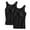 Black, variant on 2 Pcs Tank Tops with Built in Bras for Women Workout Yoga Shirts Tank Top for Women with Built-in Bra Tank Tops with Built-in Bras Vacation Outfits for Women Womens Loose Tank Tops