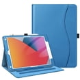 thumbnail image 1 of Funda Fintie para iPad 9ª, 8ª y 7ª generación de 10,2 pulgadas con soporte, color azul real, 1 of 9