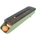 thumbnail image 1 of Egg Trays for Refrigerator, Green, Plastic, Stackable, Anti-Slip Design, Time Record Function, 1 Pieces, 1 of 5