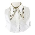 thumbnail image 1 of de solapa Punk para mujer, cuello falso, remaches sueltos, accesorio de disfraz desmontable con , medias s, cuello falso, 1 of 7